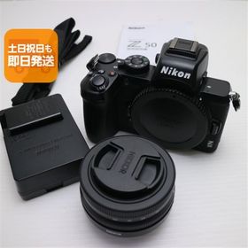 新品同様 Nikon Z 50 16-50 VR ブラック 本体 中古