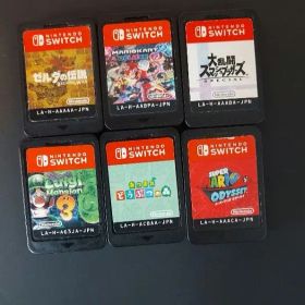 ゼルダブレワイ マリカー8 スマブラ ルイージ3 マリオオデッセイ あつ森