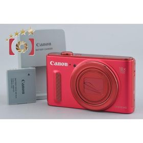 【中古】Canon キヤノン PowerShot SX610 HS レッド コンパクトデジタルカメラ