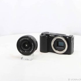 〔中古〕SONY(ソニー) VLOGCAM ZV-E10L パワーズームレンズキット ブラック〔258-ud〕