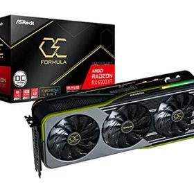 【中古】 ASRock グラフィックボード RX 6900 XT OCF 16G AMD Radeon RX6900 XT 搭載 GDDR6 16GB ビデオカード 【品】