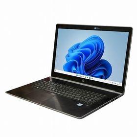 ノートパソコン 中古 HP ProBook 470 G5 Windows11 64bit Geforce 930MX HDMI テンキー Core i7 8550U メモリ8GB SSD256GB+HDD1TB 無線LA