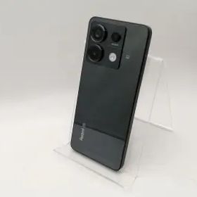 【中古】Xiaomi au 【SIMフリー】 Redmi Note 13 Pro 5G ミッドナイトブラック 8GB 256GB XIG05【秋葉3号】保証期間１ヶ月【ランクA】
