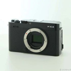 【中古】富士フイルム(FUJIFILM) FUJIFILM X-E4 ボディ ブラック 【344-ud】