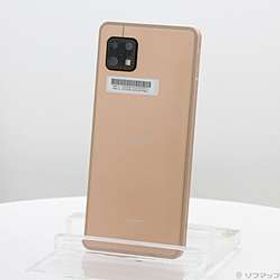 AQUOS sense6s 64GB ライトカッパー SHG07 au SIMフリー