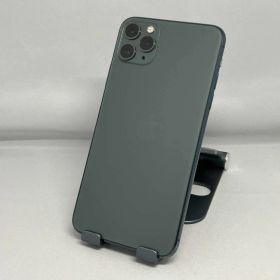 au 【SIMロックなし】MWHR2J/A iPhone 11 Pro Max 512GB ミッドナイトグリｰン au