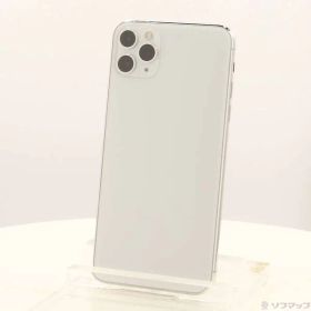ソフマップ 〔中古品〕 iPhone11 Pro Max 256GB シルバー MWHK2J／A SIMフリー【258】