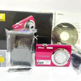 【ほぼ新品・付属品完備】 Nikon COOLPIX S230 ローズレッド