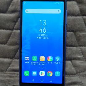 【箱なし】ASUS スマートフォン ZA550KL-BL32 ブルー