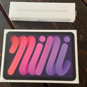 ipadmini6 256GBセルラー&Wifiパープル ApplePencil