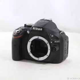 ソフマップ 〔中古品〕 NIKON D5200 ボディ ブラック【352】