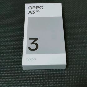 OPPO A3 5G 新品未開封 ブラック