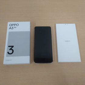 未使用品 OPPO スマートフォン A3 5G A4020P ブラック メモリ:4GB ストレージ:128GB M6031T