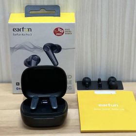 ジャンク EarFun ノイズキャンセリング ワイヤレスイヤホン Air Pro3 ブラック