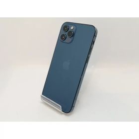 【中古】Apple docomo 【SIMロック解除済み】 iPhone 12 Pro 128GB パシフィックブルー MGM83J/A【津田沼】保証期間1ヶ月【ランクC】