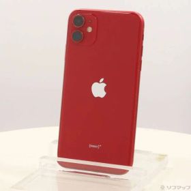 ソフマップ 〔中古品〕 iPhone11 64GB プロダクトレッド MWLV2J／A SIMフリー【276】