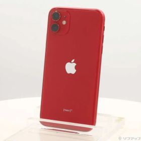 ソフマップ 〔中古品〕 iPhone11 128GB プロダクトレッド MWM32J／A SIMフリー【276】
