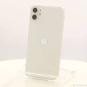 ソフマップ 〔中古品〕 iPhone11 128GB ホワイト MWM22J／A SIMフリー【276】