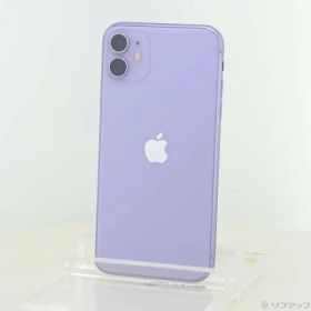 ソフマップ 〔中古品〕 iPhone11 64GB パープル MWLX2J／A SIMフリー【198】