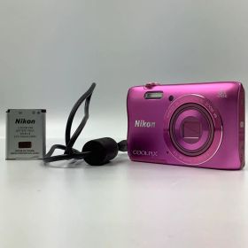 【美品】Wi-Fi搭載 Nikon COOLPIX S3700 ピンク デジカメ