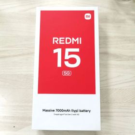 Xiaomi Redmi 15 5G Midnight Black 本体
