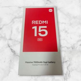 Redmi 15 5G 本体 128GB チタングレー 新品未使用