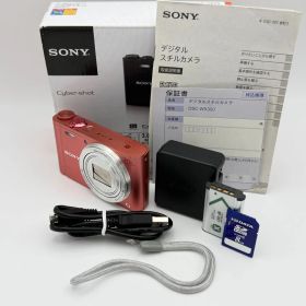【極上美品】SONY Cyber-shot DSC-WX350 ピンク メモリカード付 ソニー サイバーショット コンパクトデジタルカメラ