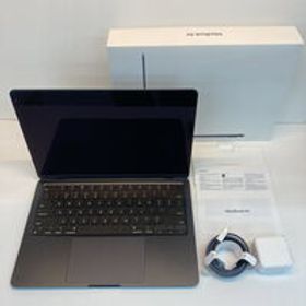 中古 MacBook Air 13インチ CTO (M3 2024) ミッドナイト M3(CPU:8C/GPU:10C)/24G/256G 4680003583 状態： B:良品