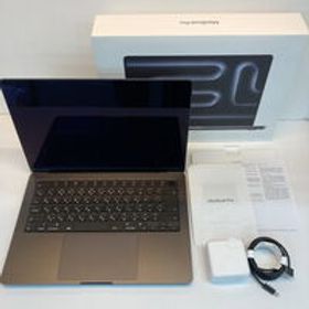中古 MacBook Pro 14インチ 2024 M4 Z1DS00048J/A(10CPU/10GPU/メモリ32GB/SSD500GB) 5140001566 状態： B:良品