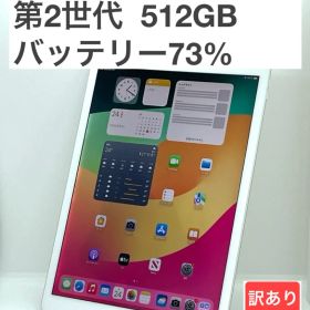 【訳あり】iPad Pro 12.9インチ 第2世代 512GB Wi-Fiモデル バッテリー73％ MPL02J/A シルバー A1670 本体 送料無料 S478