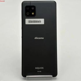 【中古】AQUOS sense6 4GB/64GB ブラック SH-54B docomo版SIMフリー ジャ