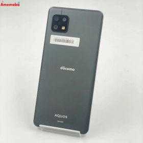 【中古】AQUOS sense6 4GB/64GB ブラック SH-54B docomo版SIMフリー