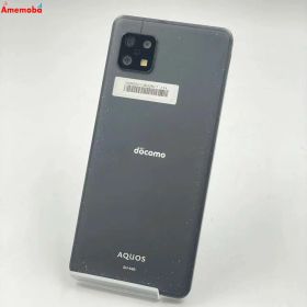 【中古】AQUOS sense6 4GB/64GB ブラック SH-54B docomo版SIMフリー