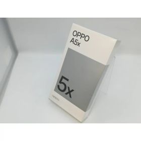 【未使用】Oppo 国内版 【SIMフリー】 OPPO A5x 4GB 128GB ブルー【なんば】保証期間3ヶ月