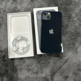 Apple iPhone 13 本体 美品 ブラック 128GB ミッドナイト