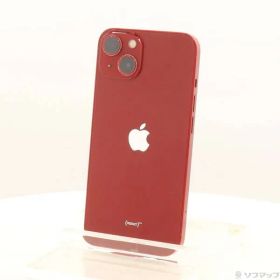 ソフマップ 〔中古品〕 iPhone13 128GB プロダクトレッド MLNF3J／A SIMフリー【198】