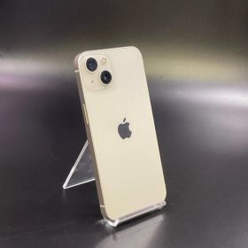 【全額返金保証】【最速発送】 iPhone 13 128GB スターライト Softbank 白ロム 美品 動作確認済 84%