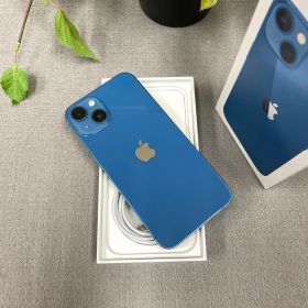iPhone13 128GB ブルー 国内SIMフリー 送料無料