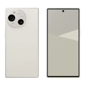 シャープ SHARP AQUOS R10 256GB SH-M31A W カシミヤホワイト 6.5型 12GB/256GB SIMフリースマートフォン SHM31AW