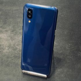 【良品】シンプルスマホ６ SIMロック解除済 64GB A201SH ブルー