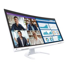 ナナオ 液晶ディスプレイ 34.1型/3440×1440/HDMI×2、DisplayPort、USB Type-C/ホワイト/スピーカー：あり EV3450XC-WT