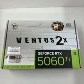 中古 MSI GeForce RTX5060Ti 16G VENTUS 2X OC WHITE PLUS (RTX5060Ti 16GB) 3410015159 状態： B:良品