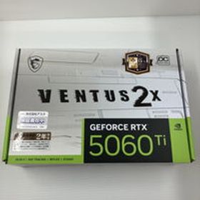 中古 MSI GeForce RTX5060Ti 16G VENTUS 2X OC WHITE PLUS (RTX5060Ti 16GB) 3410015159 状態： B:良品