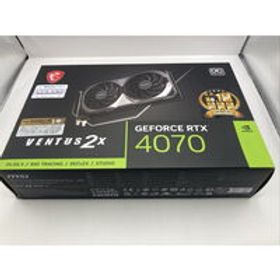 中古 MSI GeForce RTX 4070 VENTUS 2X 12G OC (RTX4070 12GB) 157129 状態： B:良品