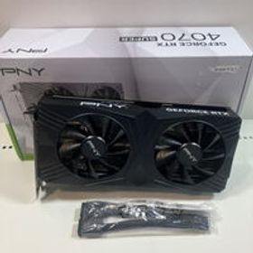 中古 PNY GeForce RTX 4070 SUPER 12GB VERTO OC VCG4070S12DFXPB1-O [PCIExp 12GB] 1250007451 状態： B:良品