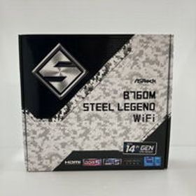 中古 ASRock B760M Steel Legend WiFi (B760 mATX DDR5) 167293 状態： C:並品