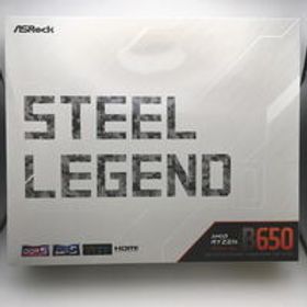 中古 ASRock B650 Steel Legend WiFi (B650 AM5 ATX) 5250001505 状態： B:良品