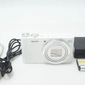 良品 SONY ソニー Cyber-shot DSC-WX300 コンパクトデジタルカメラ ホワイト 260619aa