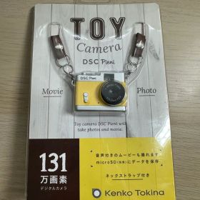 【新品】Kenko トイカメラ DSC Pieni 131万画素 レモンイエロー