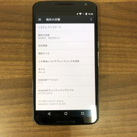 Motorola Nexus 6 ホワイト 本体